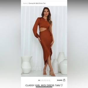 Hello molly classy girl midi dress